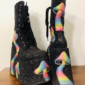 trippy twilight platform boots